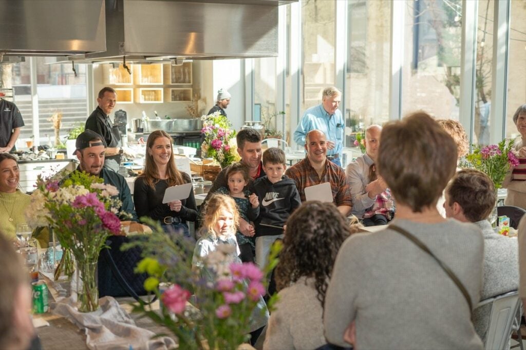 Guests at a Hudson Table Philadelphia private event